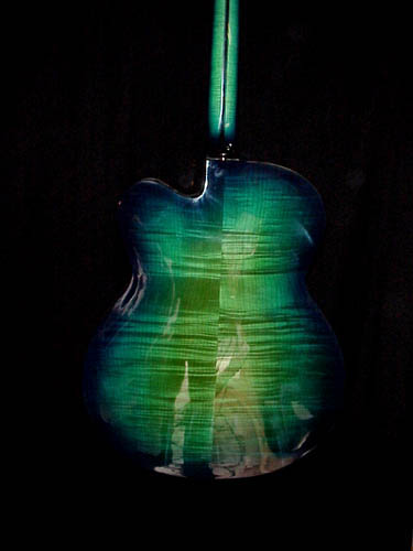 Terry's Archtop, rear view